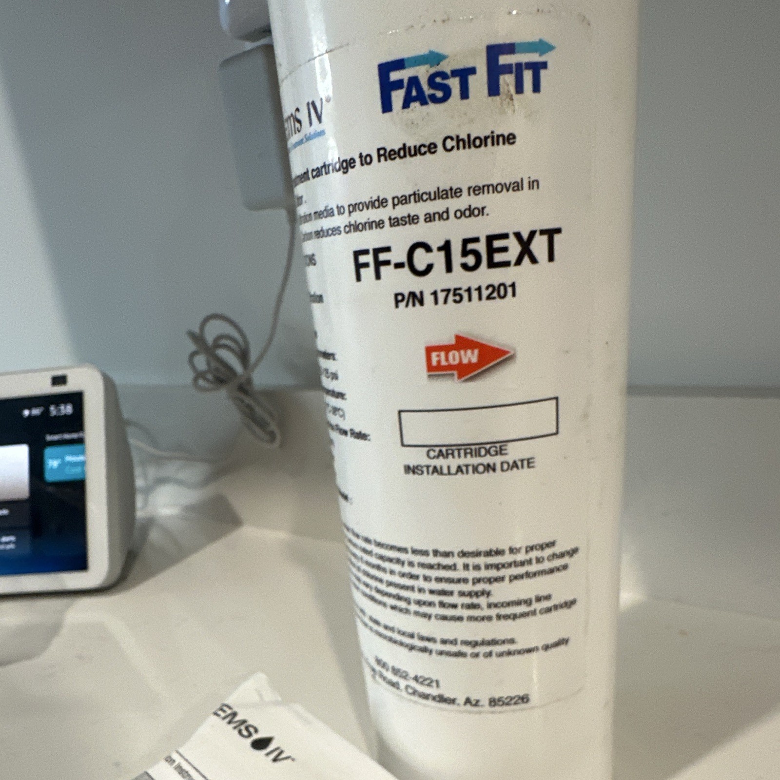 Systems IV FF-C15EXT Water Filter Cartridge for Aqua Optima Evolve Open Box