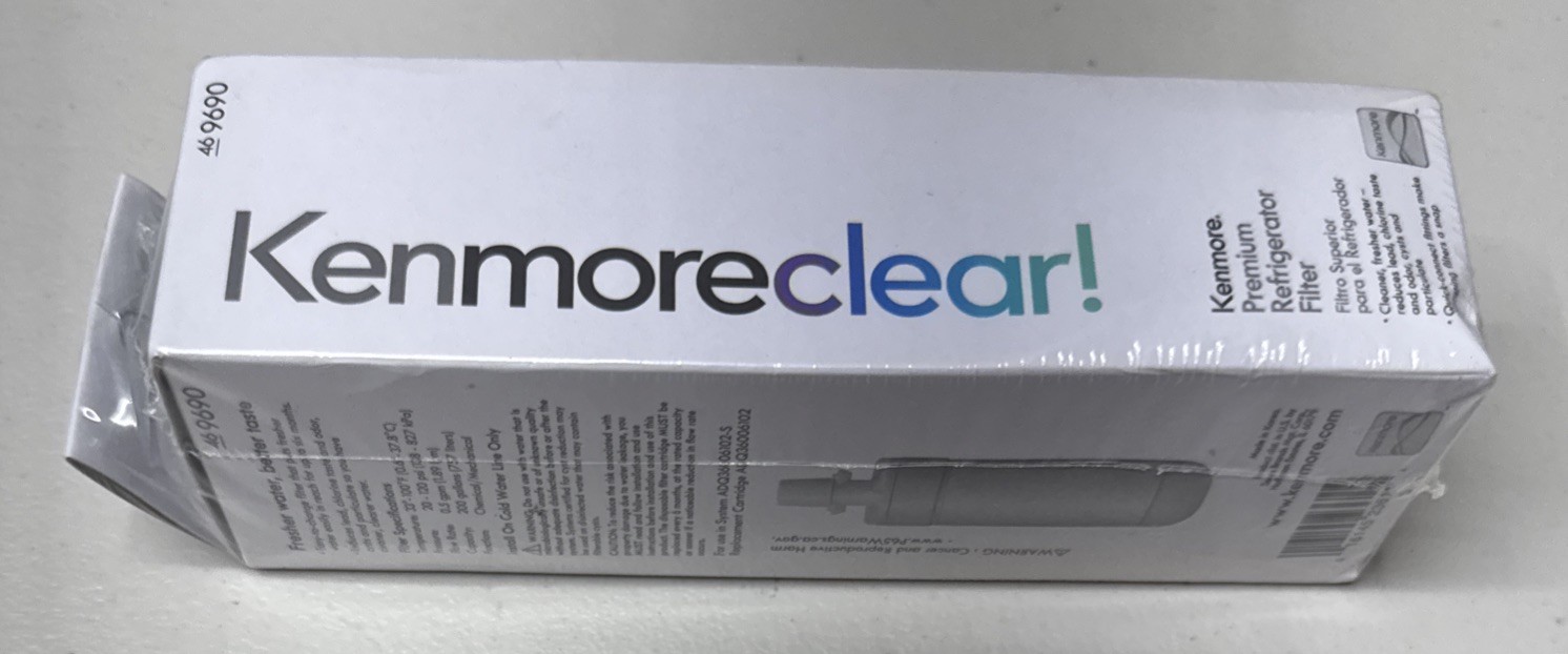 1 Pack Kenmore 9081 Replacement Refrigerator Water Filter 46-9081 46-9930