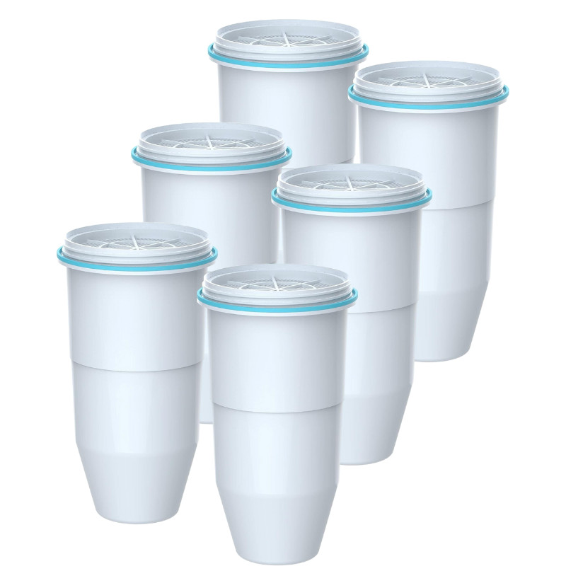 Filterlogic Water Filter Replacement for Zero Water® ZR-017 Filter (Pack of 6)