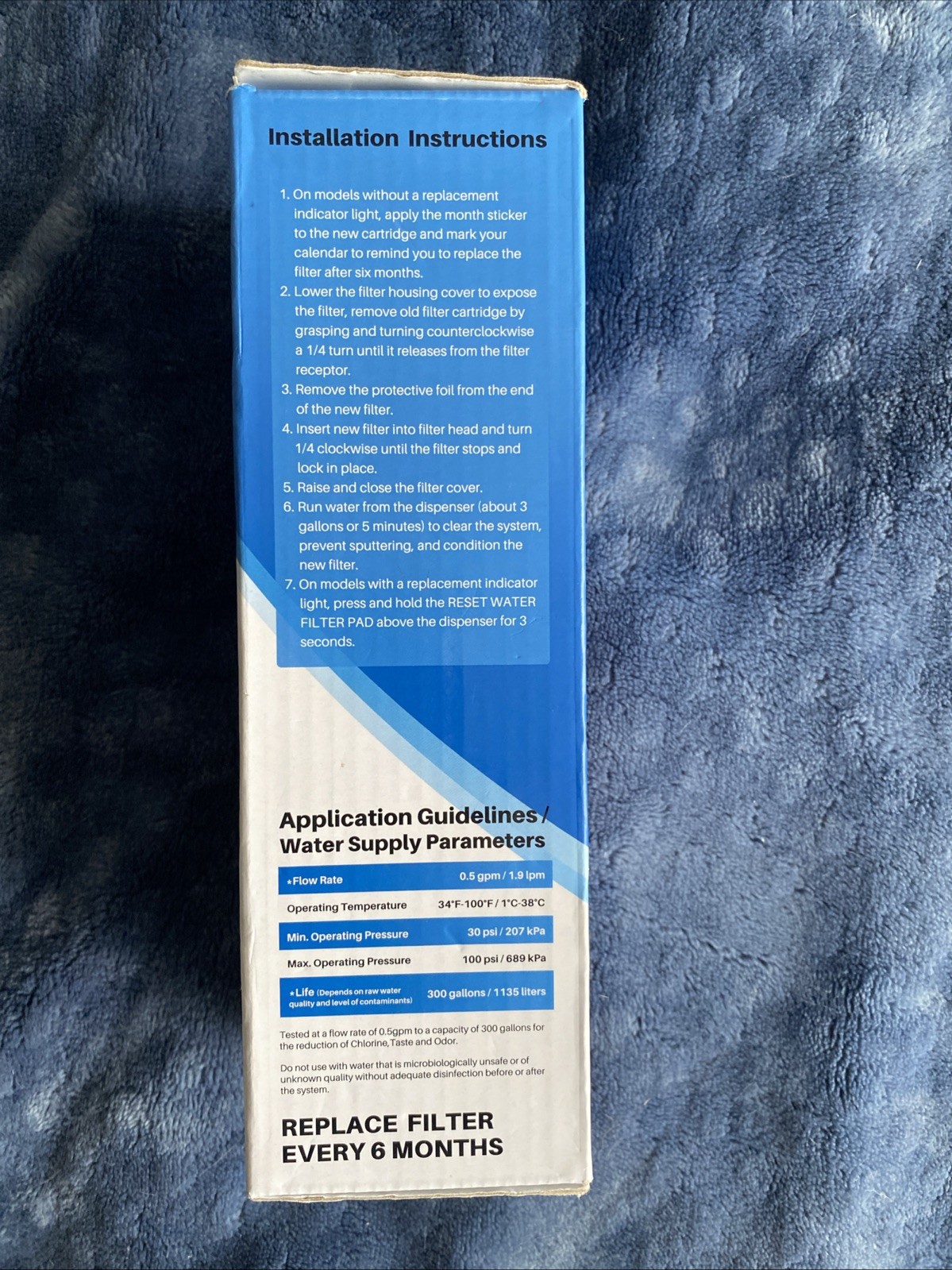 IcePure RWF0900A Replacement Refrigerator Water Filter 300 gal New Sealed in Box