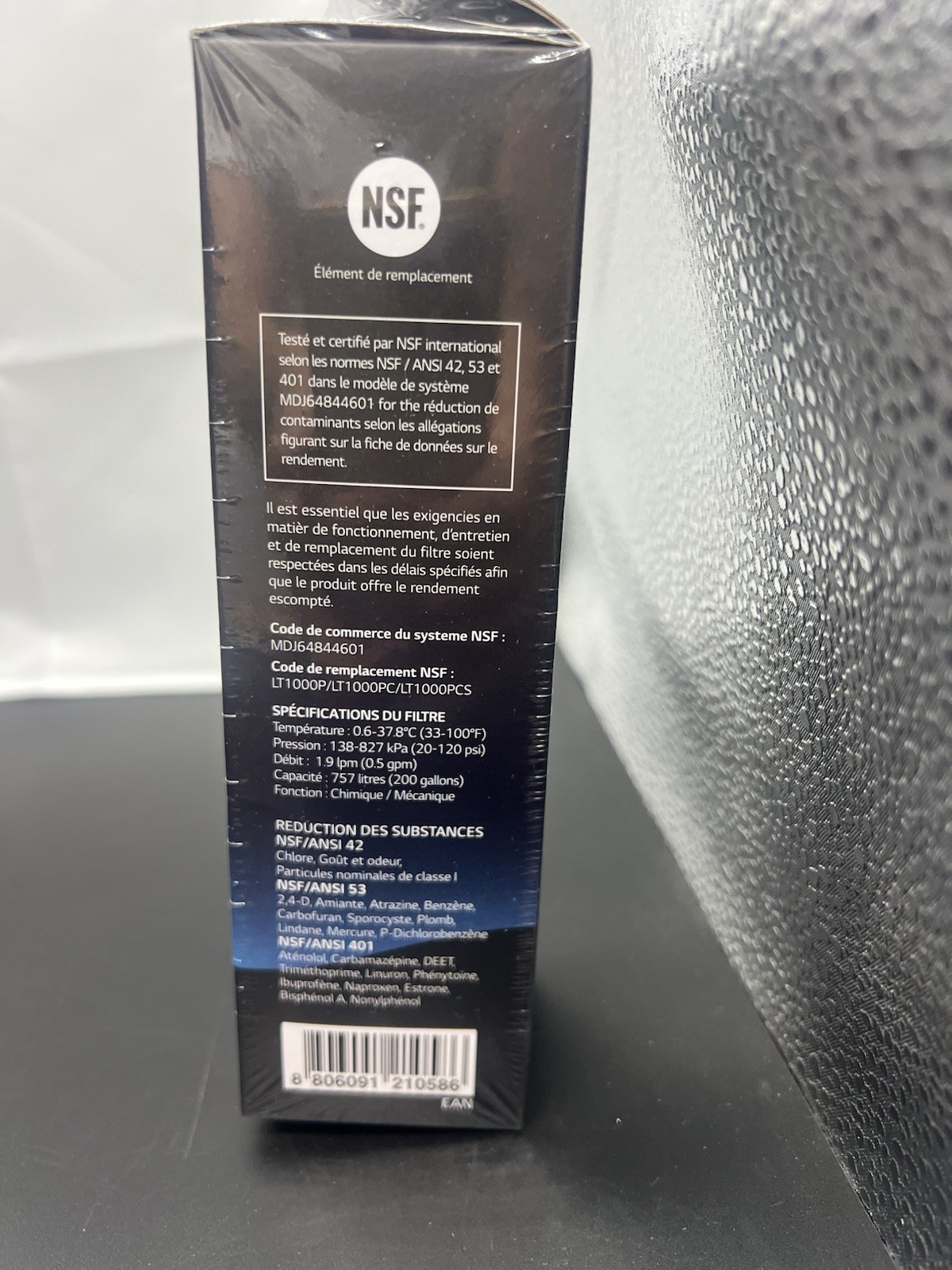LG LT1000P 6Month / 200Gal Capacity Replacement Refrigerator Water Filter…