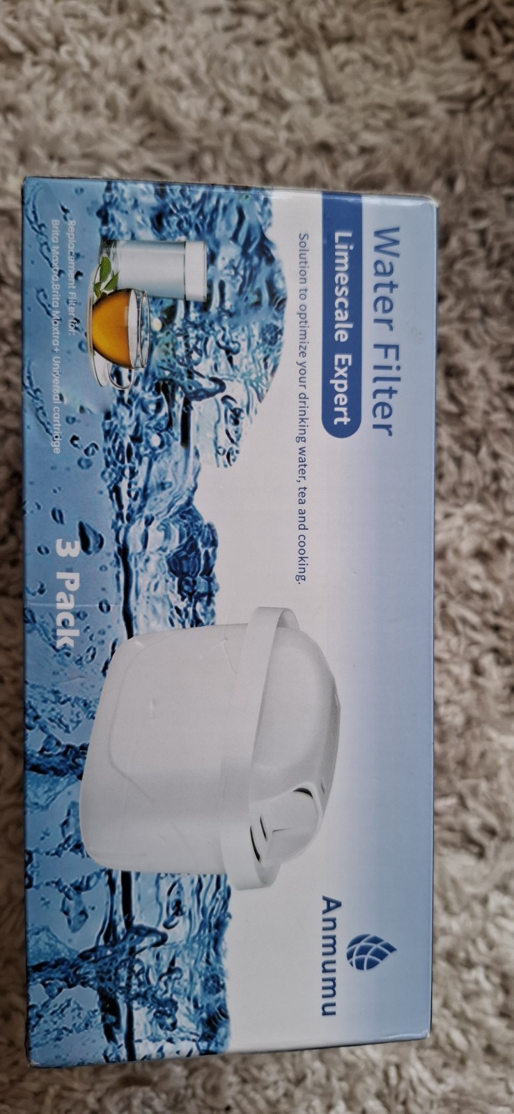Universal Limescale Water Filter Cartridge for Brita Maxtra / Plus + Refill