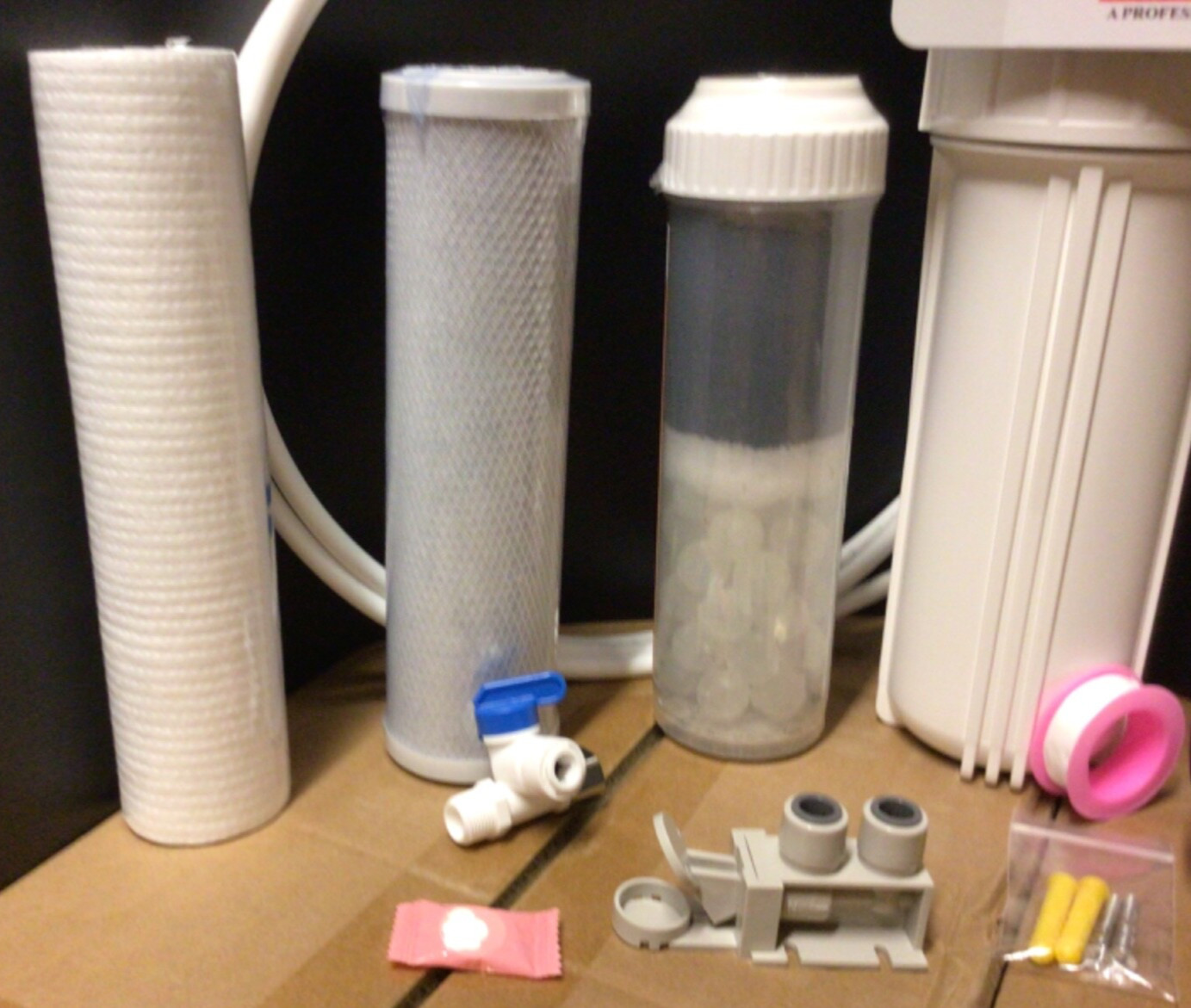 Commercial Coffee Tea Water Filter Kit PP, Carbon/Polyphosphate Scale Removal.