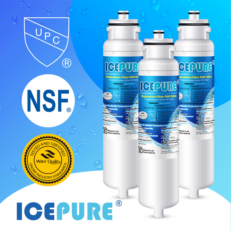 Fit For Kenmore DW2042FR-09 46 9130 Kenmore 46-9130 Water Filter 3 Pack Icepure