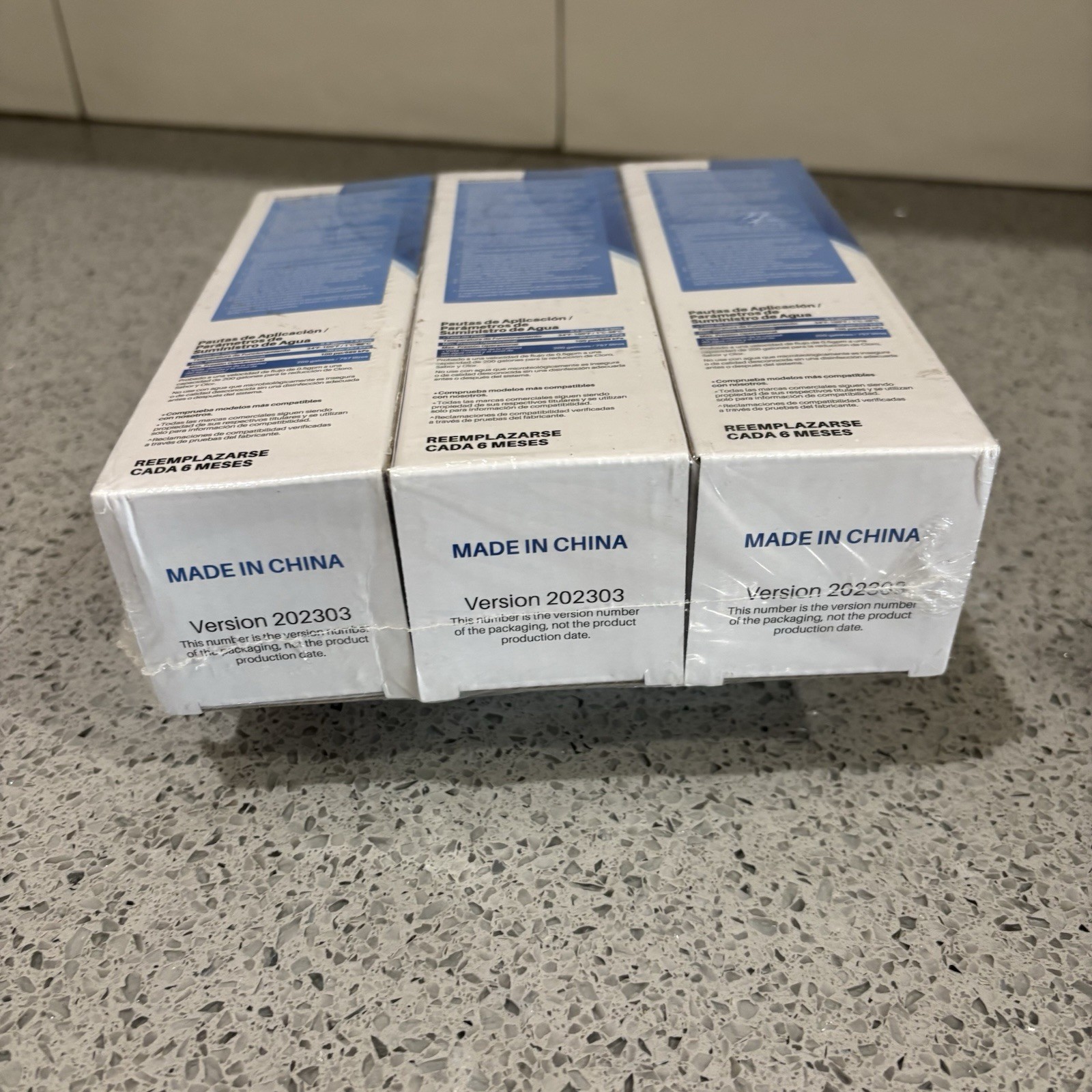 IcePure RWF4700AC Replacement Water Filters 3 Pack & Activated Carbon Air Filter