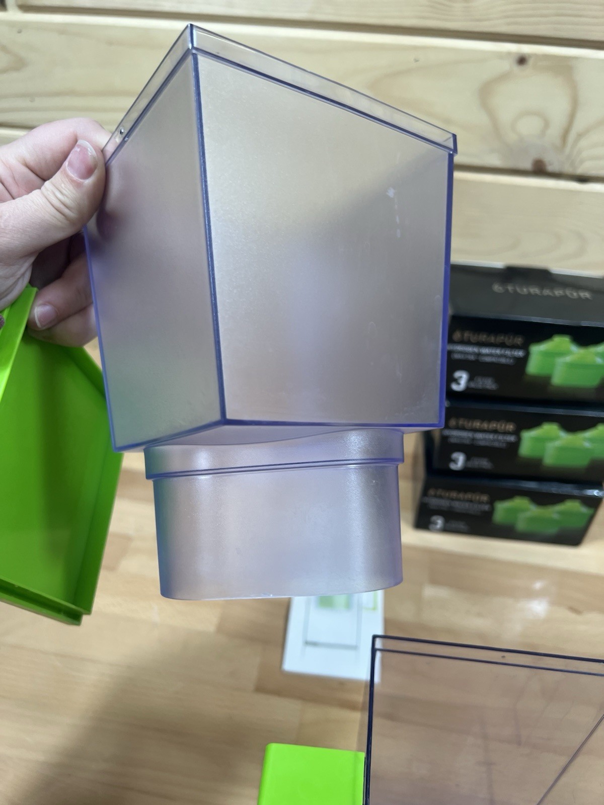 Turapur Hydrogen Water Filter Pitcher Green – Preowned + 9 New Filters In Box
