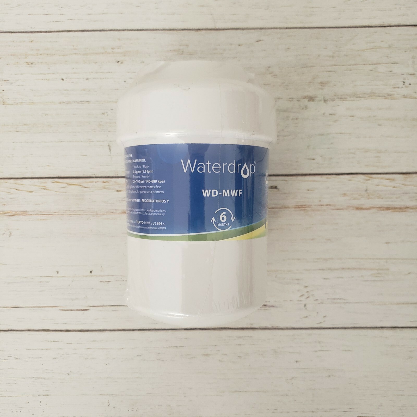 Waterdrop WD-MWF Water Filter 6 Months 300 Gallon Capacity Sealed