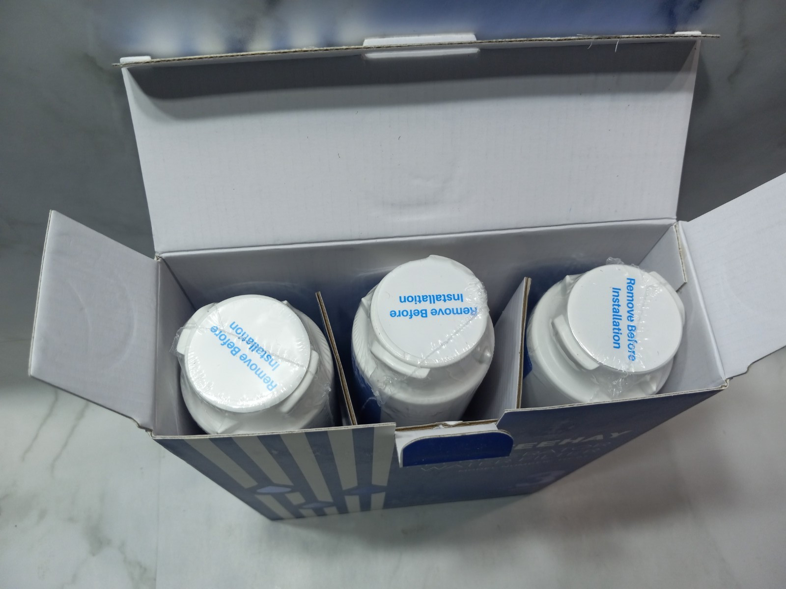 (3) Teehay TH-01 Refrigerator Water Filter Replacement For EPTWFU01 Brand New