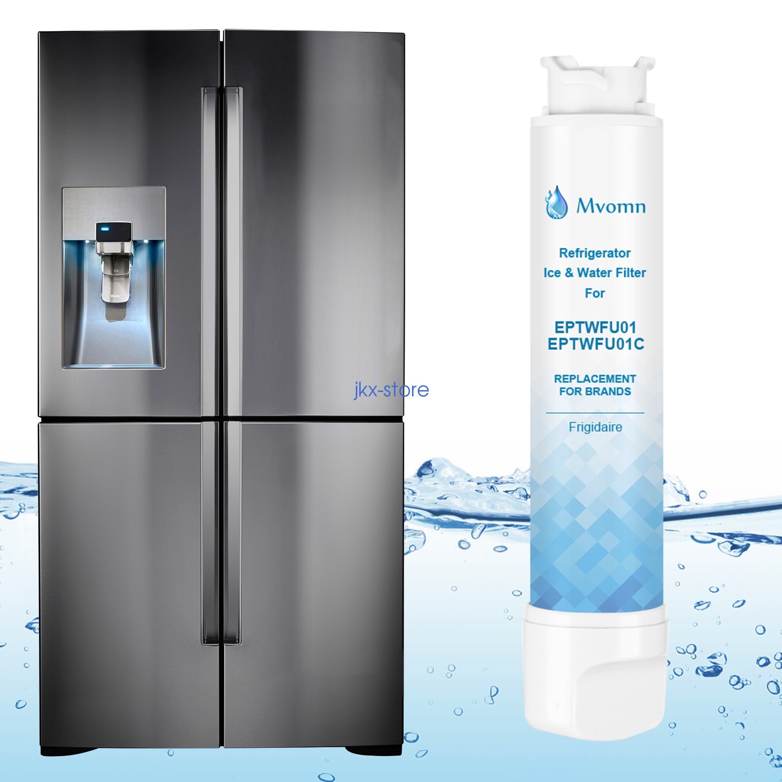 2 PACK NEW Frigidaire EPTWFU01 Pure Source Ultra II Refrigerator Water Filter