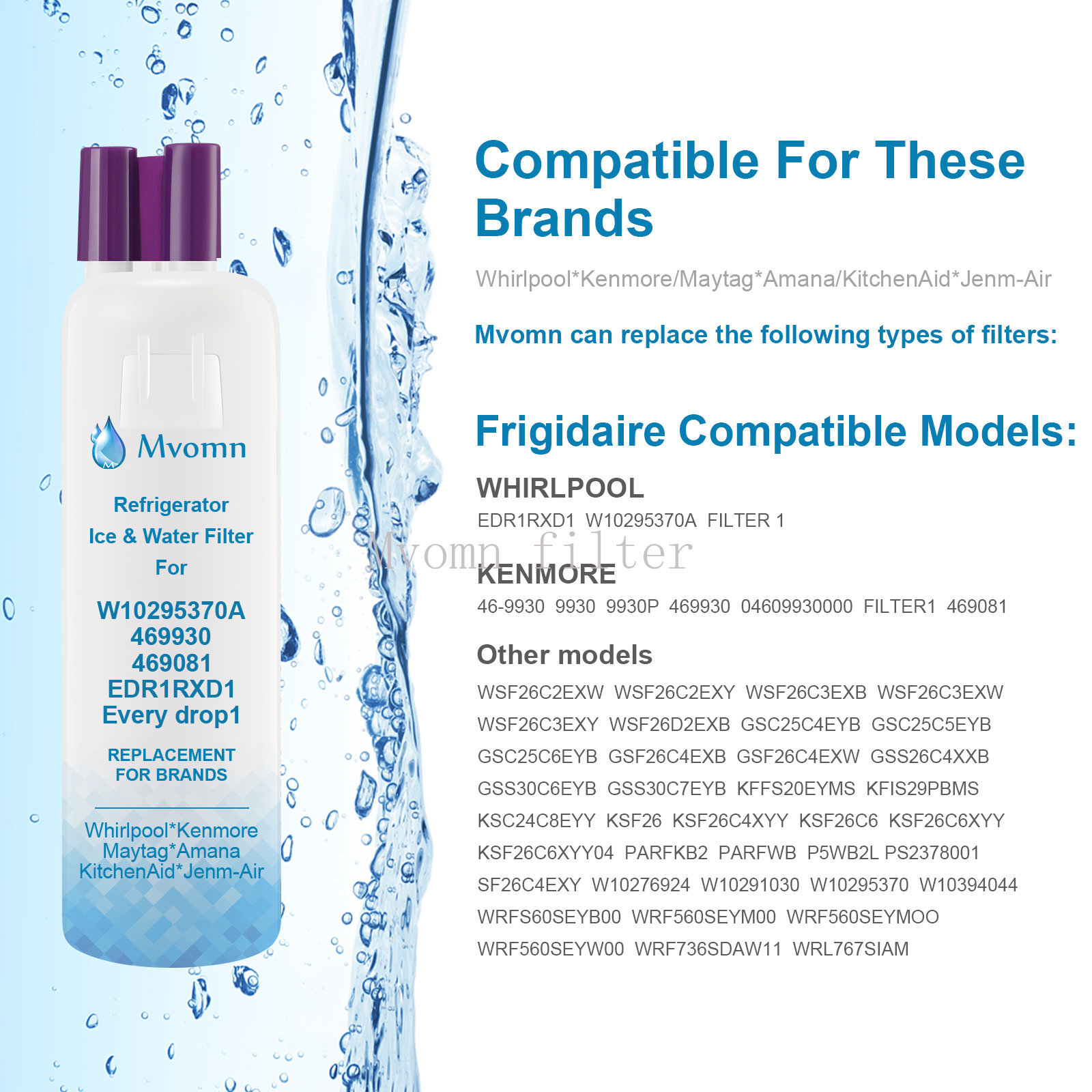 2Pack Kenmore 9081 469081 46-9930 Refrigerator &Water Filter (US STOCK)