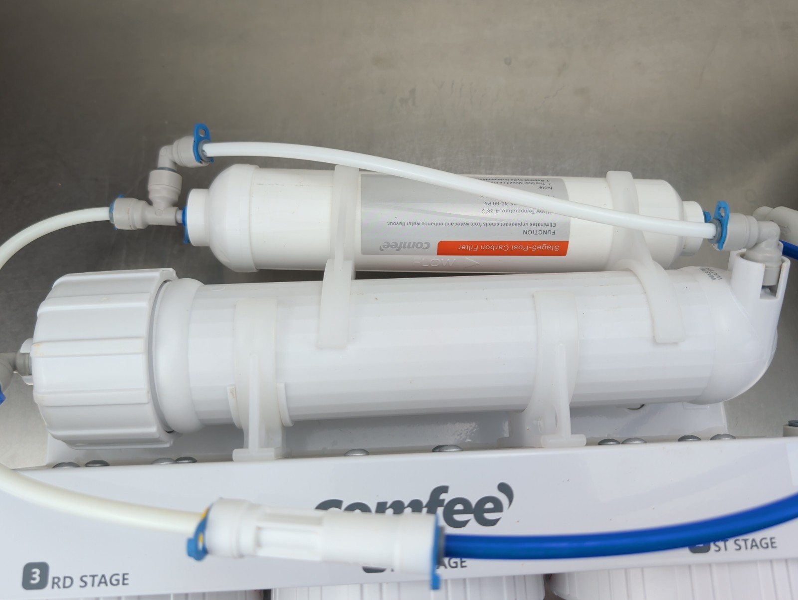 Comfee 5 stage Reverse Osmosis Water 75 GPD CMP10 Filter (Missing Stage One)