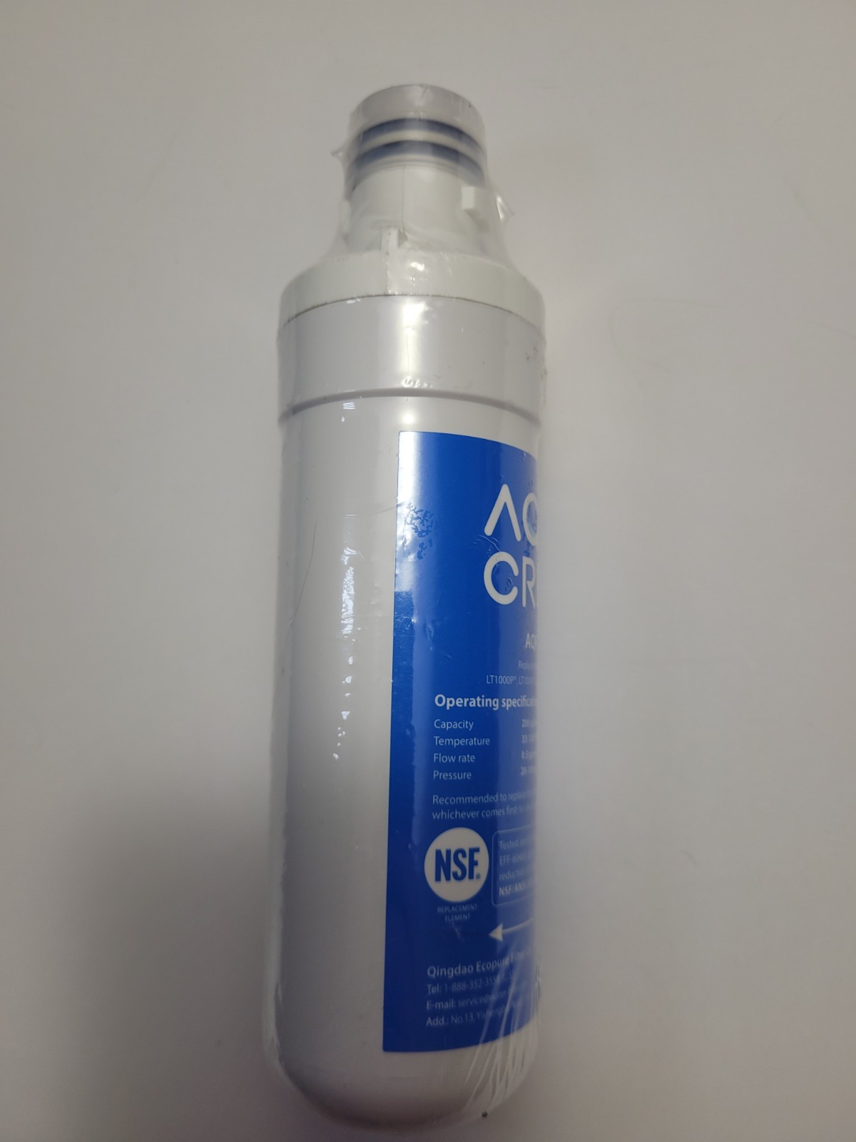 AQUA CREST AQF-FF46 Refrigerator Water Filter Replacement NEW SEALED