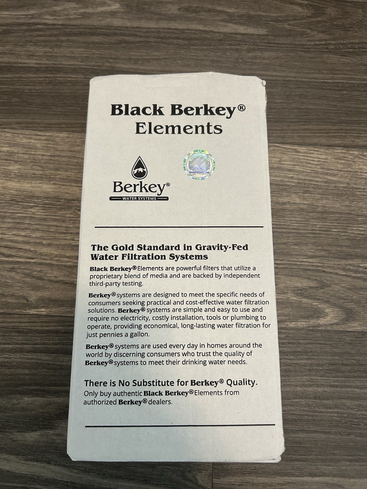 Black Berkey Elements