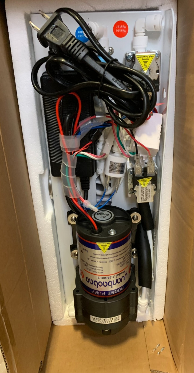 YUANBAOBAO L24300G Tankless RO System w/L24300G PARTS ONLY