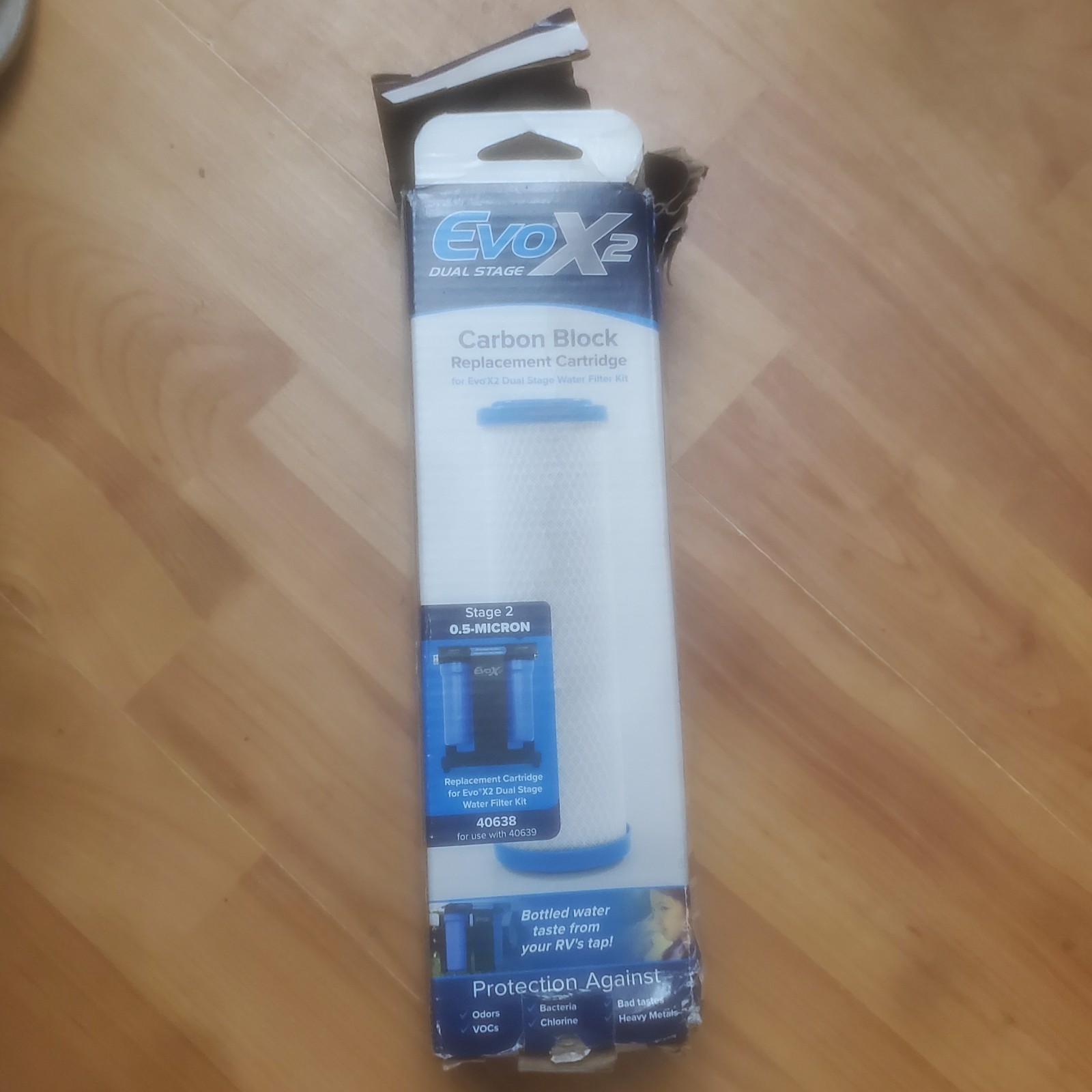 Taste PURE 0.5 Micron Carbon Block Water Filter Replacement Cartridge 1 Count