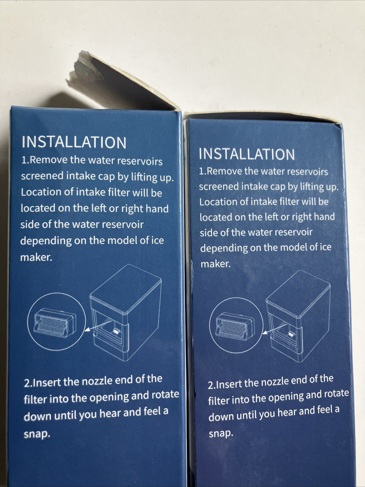 GLACIER FRESH For GF- 54 Ice Maker Water Filter 2 Pack Replacement