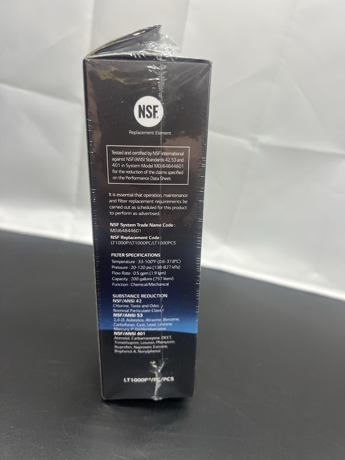 LG LT1000P 6Month / 200Gal Capacity Replacement Refrigerator Water Filter…
