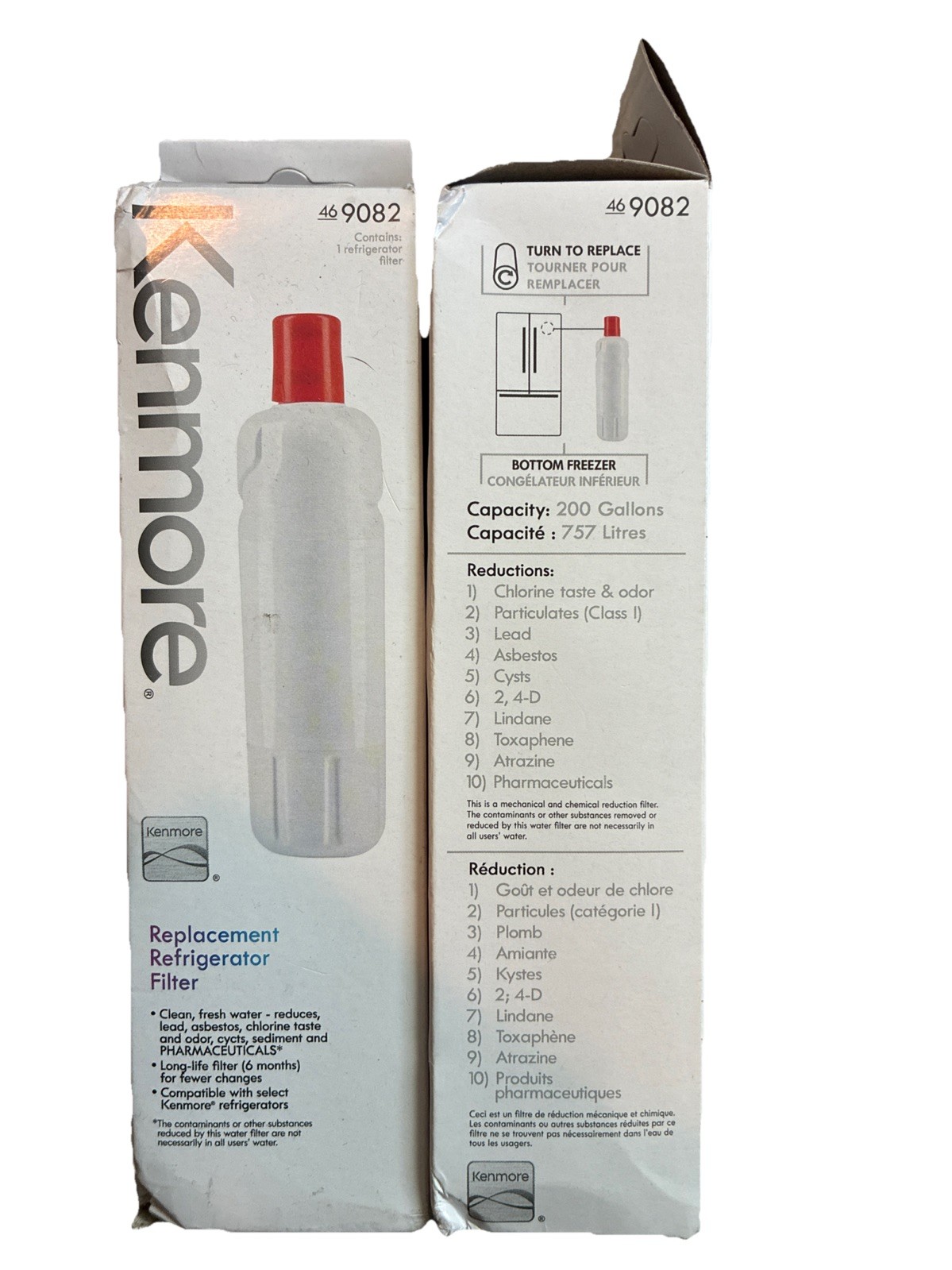 Kenmore 9082 Replacement Refrigerator Water Filters 2 Pack New