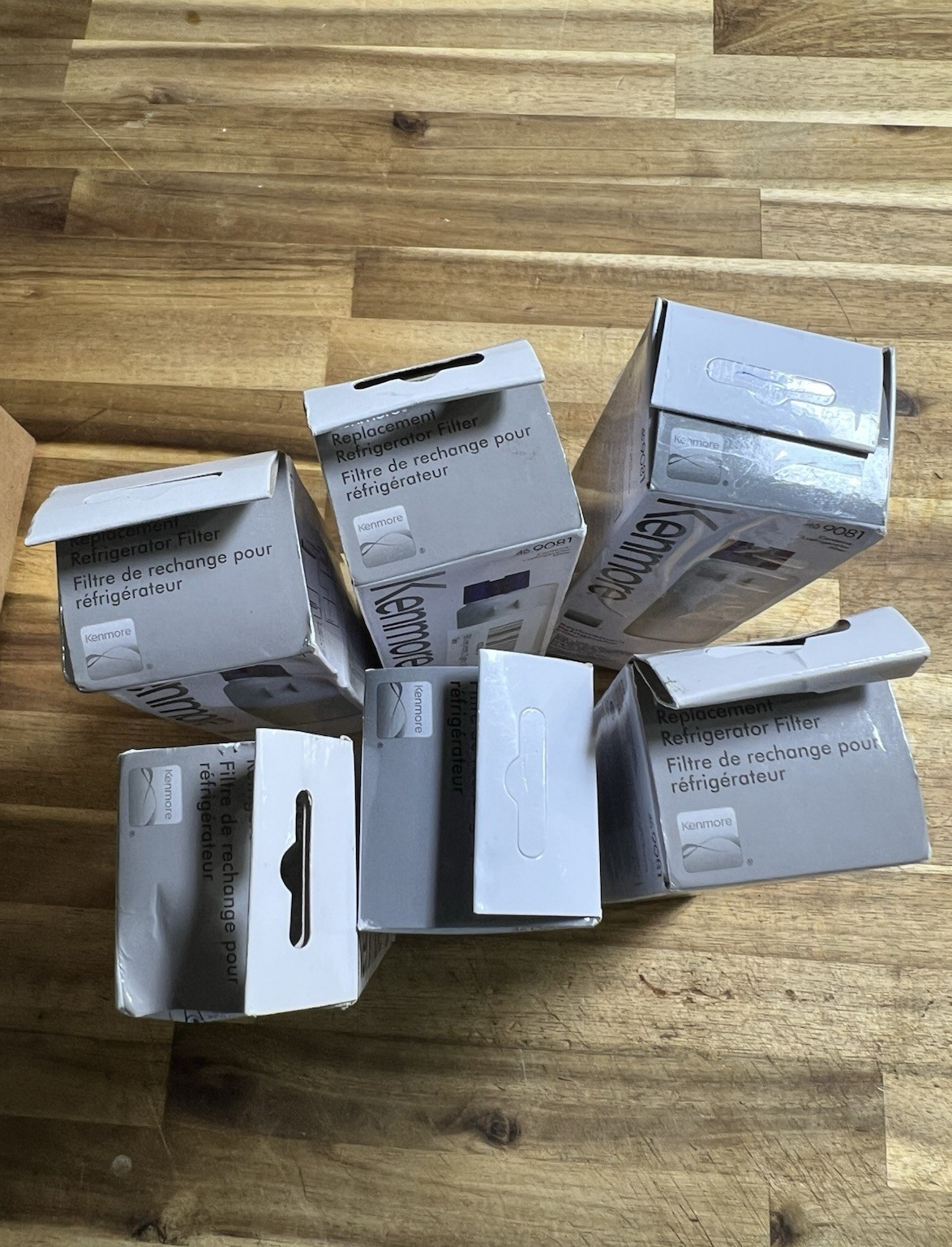 Lot of 8 Kenmore 9081 Replacement Refrigerator Water Filter 46-9081(2 unsealed)