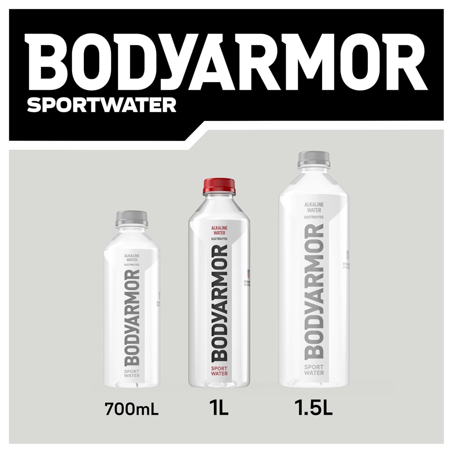 SportWater Alkaline Water, Electrolyte Drink, 12 Pack