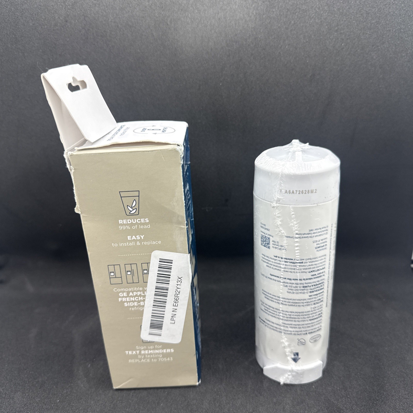 Genuine GE XWFE Refrigerator Water Filter – White Factory Sealed RFID Microchip