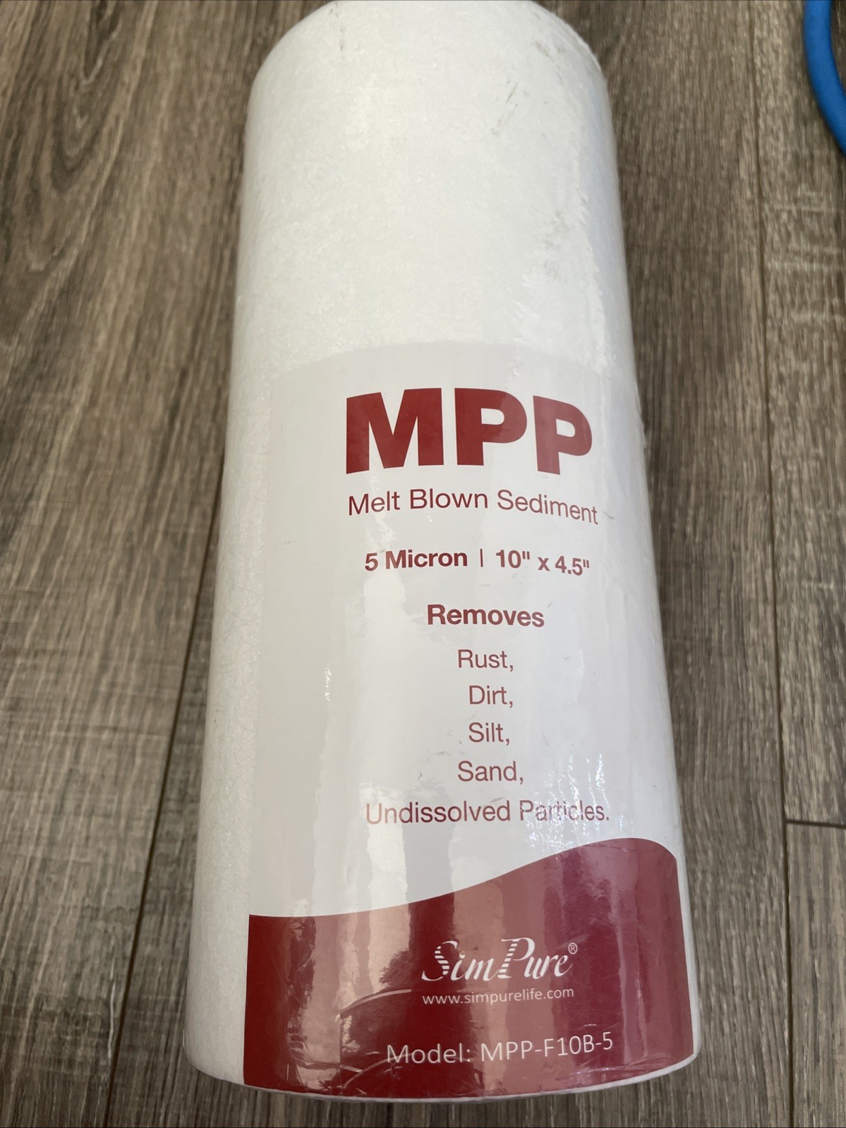 MPP Melt Brown Sediment 5 Micron 10″ x 4.5″ – Sealed in plastic- 10″ x 4.5″