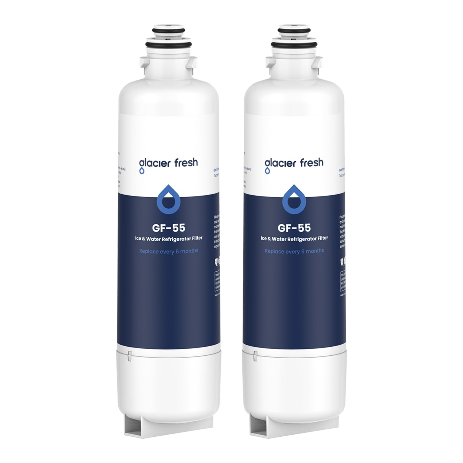 GLACIER FRESH Replacement Bosch 11025825 Ultra Clarity Pro Water Filter 2 Pack