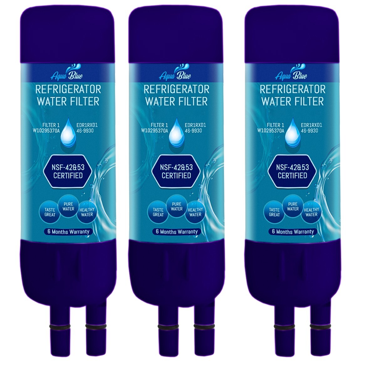 Replacement Filter for Whirlpool WSF26C3EXY WSF26D2EXB WSF26D2EXW(3 Pack)