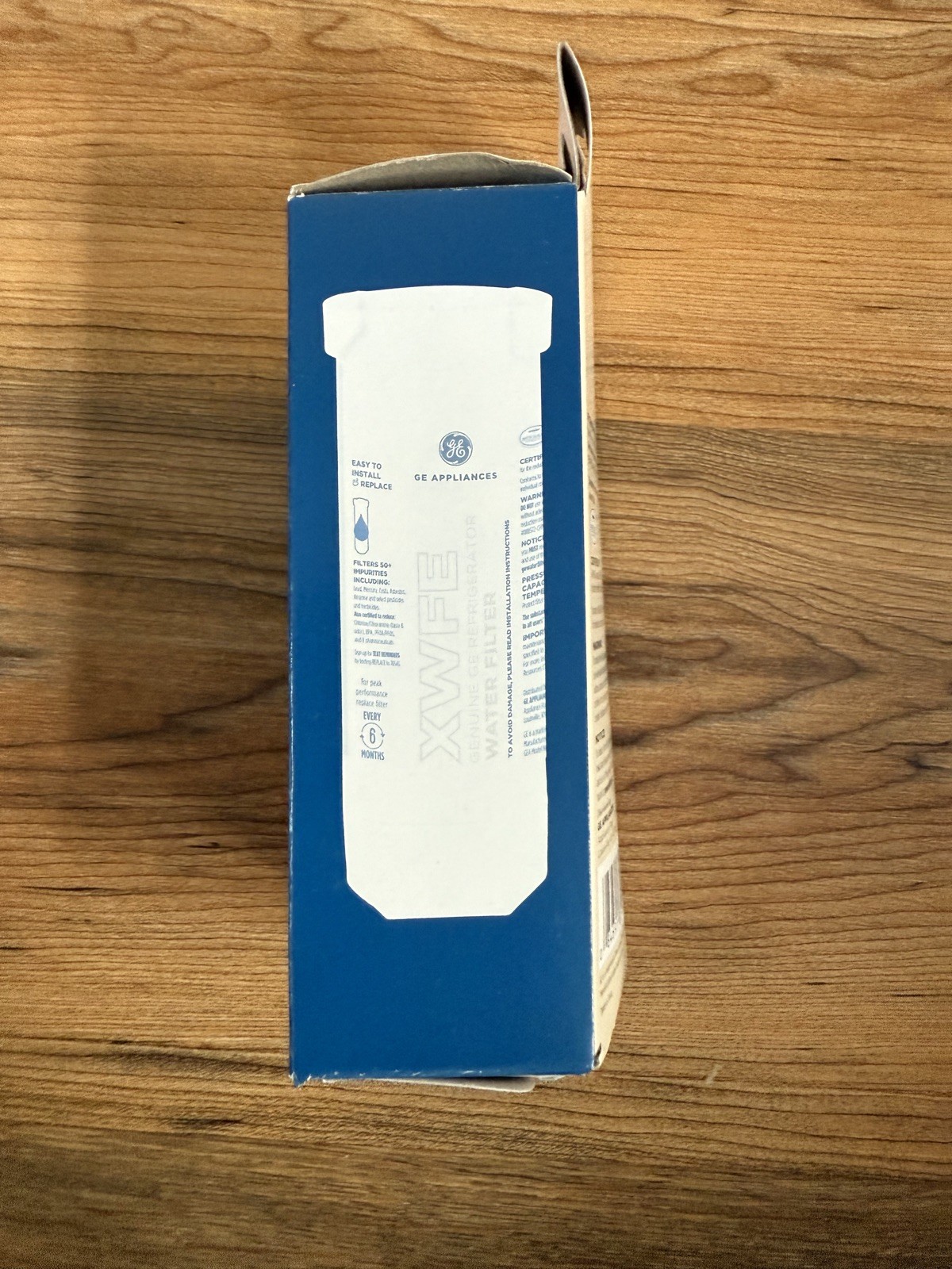 GE XWFE Refrigerator Water Filter Replacement Filter NEW SEALED IN BOX. NO CHIP