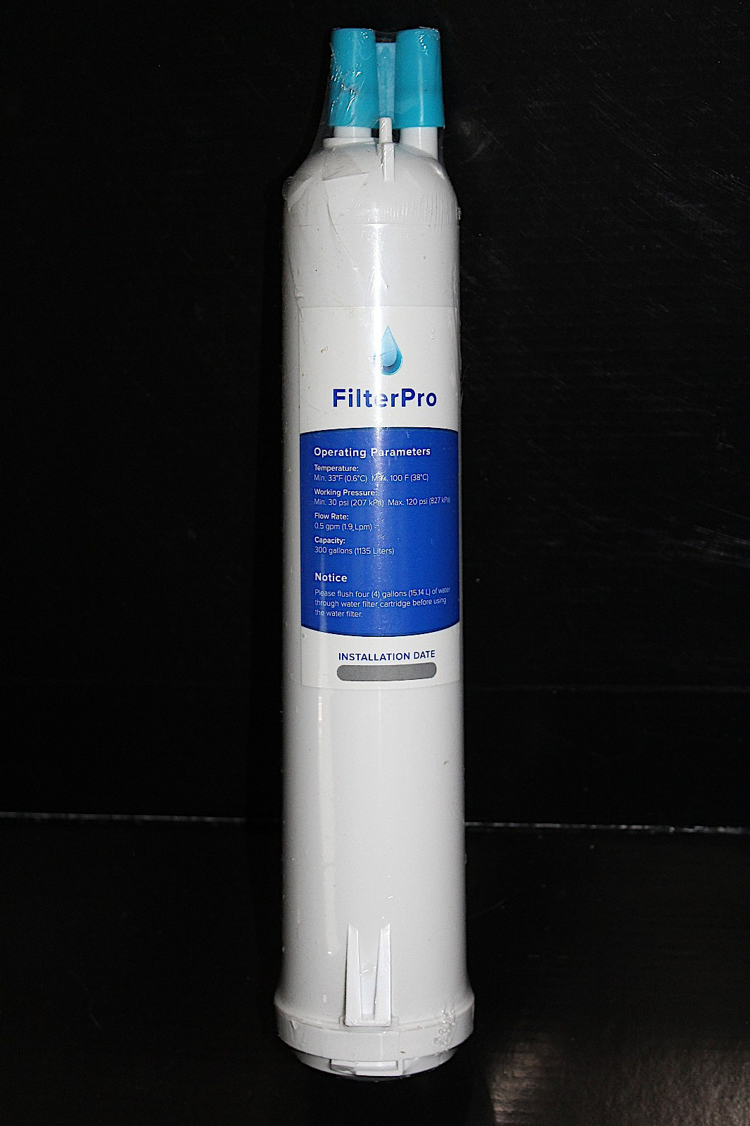 Filter Pro Refrigerator Water Filter Factory Sealed No Box 300 Gal Capacity