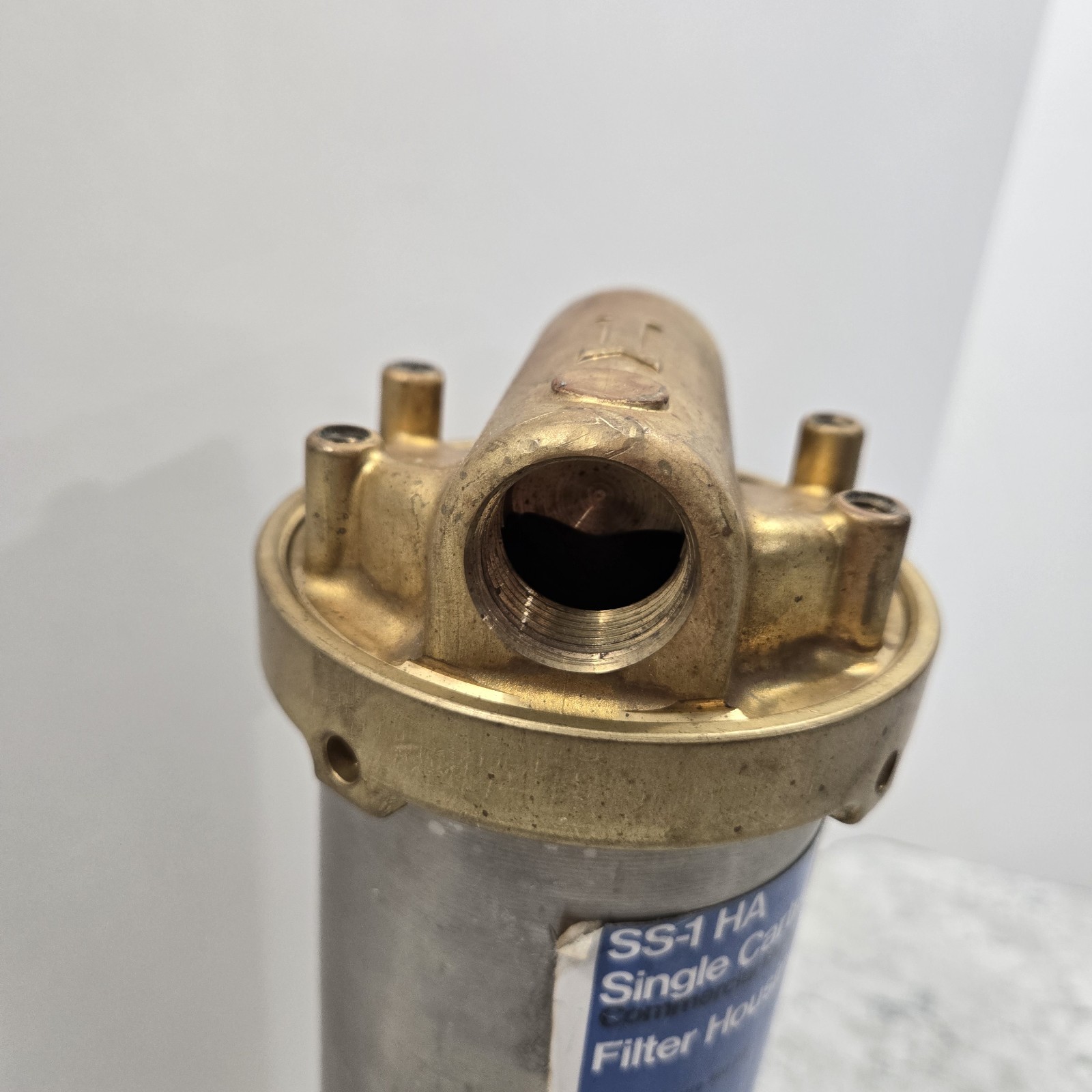 SS-1 HA Stainless Steel Single Cartridge Filter Housing Commercial Duty
