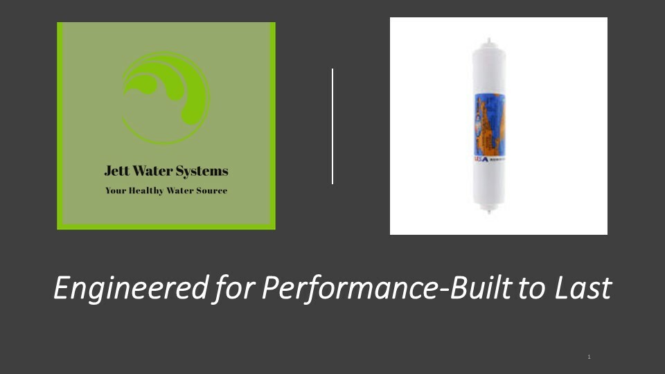 OmniPure K2540-JJ Granulated Activated Carbon (GAC) Inline Water Filter (1/4″QC)