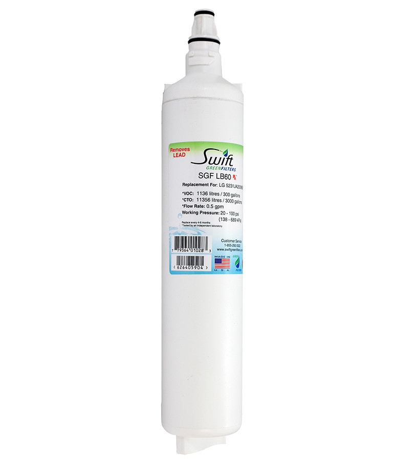 Replacement LG LT600P 5231JA2006A 46-9990 Refrigerator Filter by SGF-LB60 Rx