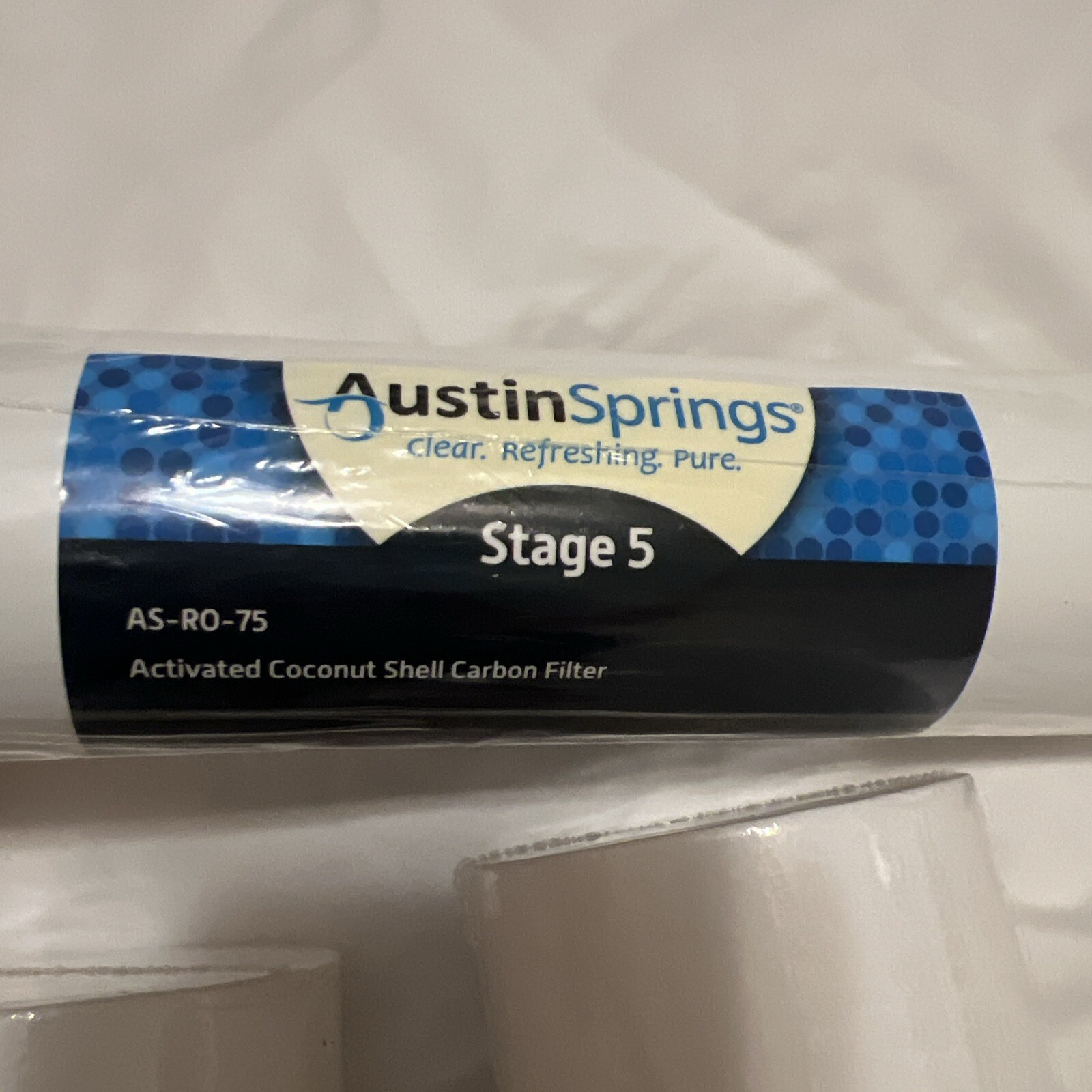 AUSTIN SPRING 2 Packs Sediment Filter & AS-RO-75 Carbon Filter