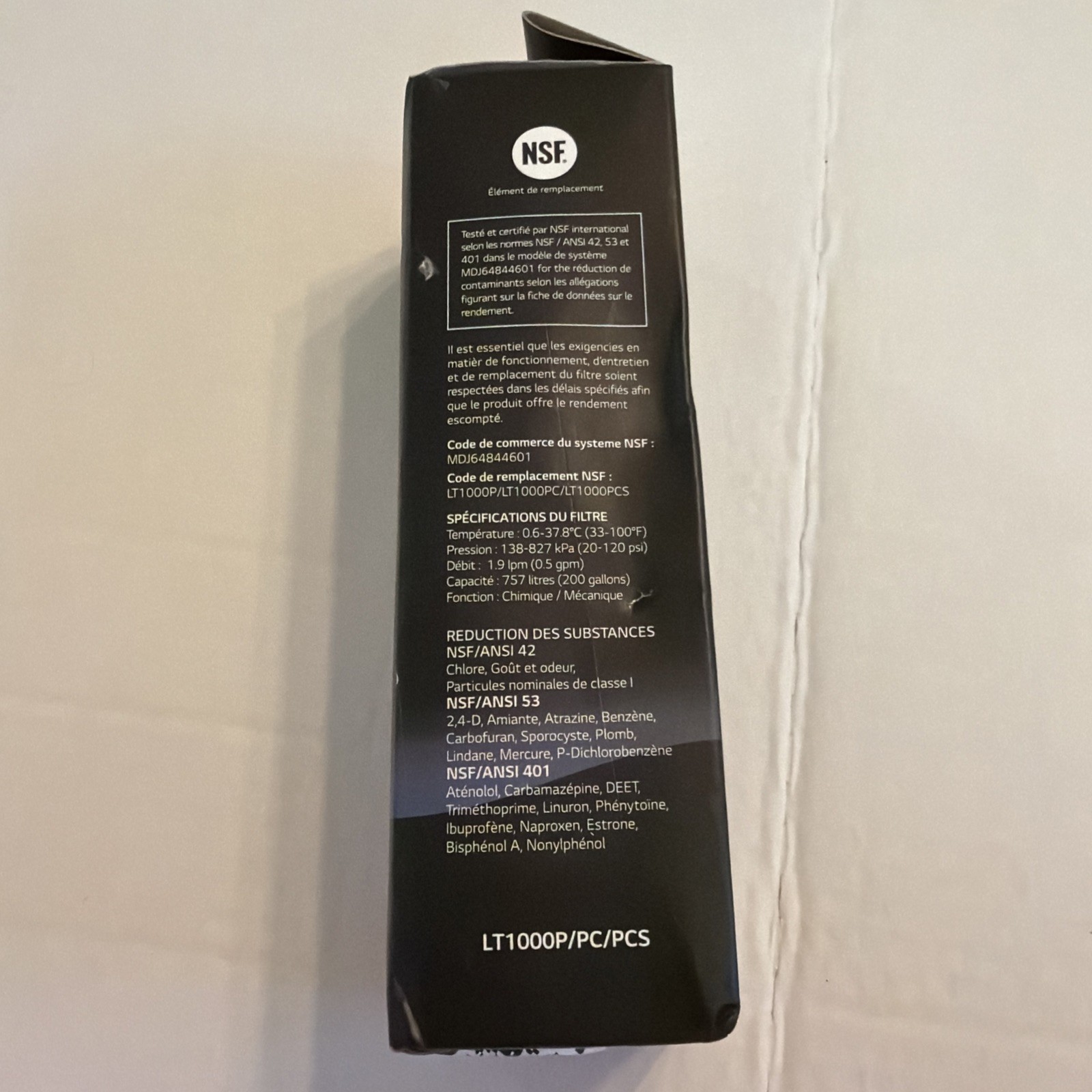 LG LT1000P/PC/PCS Water Filter