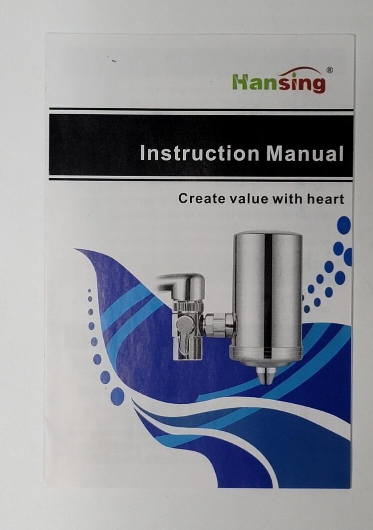 Hansing Faucet Mount Water Filter HS-FM02 Water Carbon Fiber Filtration