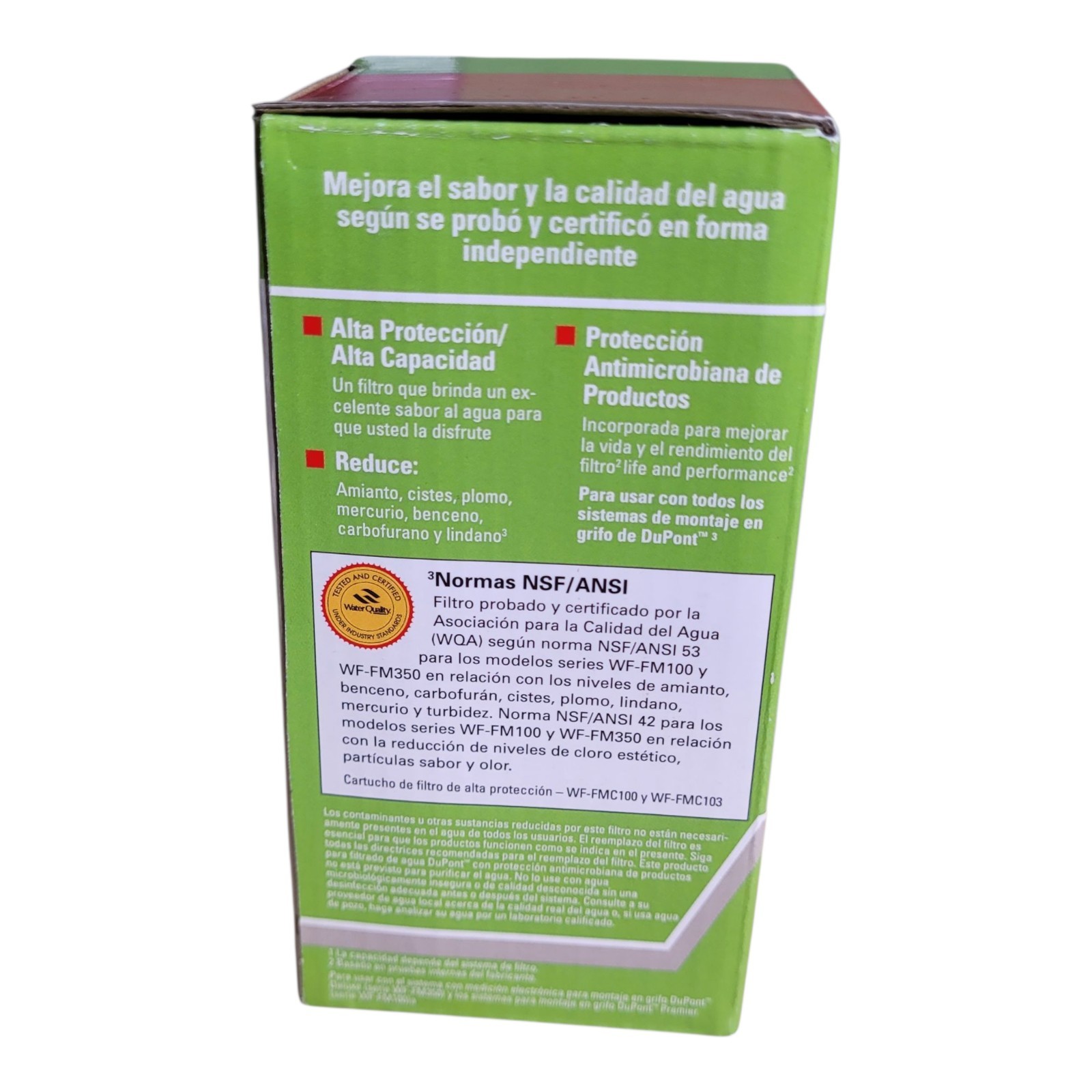 DuPont High Protection 100 Gallon Faucet Mount Water Filter Cartridge NEW SEALED