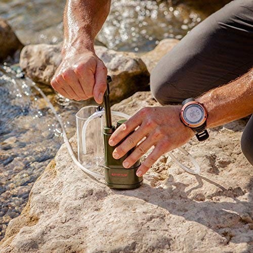Survival Water Filter System with BPA Free Components and Carrying Case