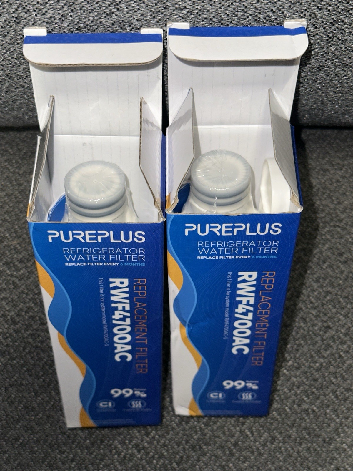 PUREPLUS RWF4700AC Replacement for LG – 2 Pack w/ Reset Tool
