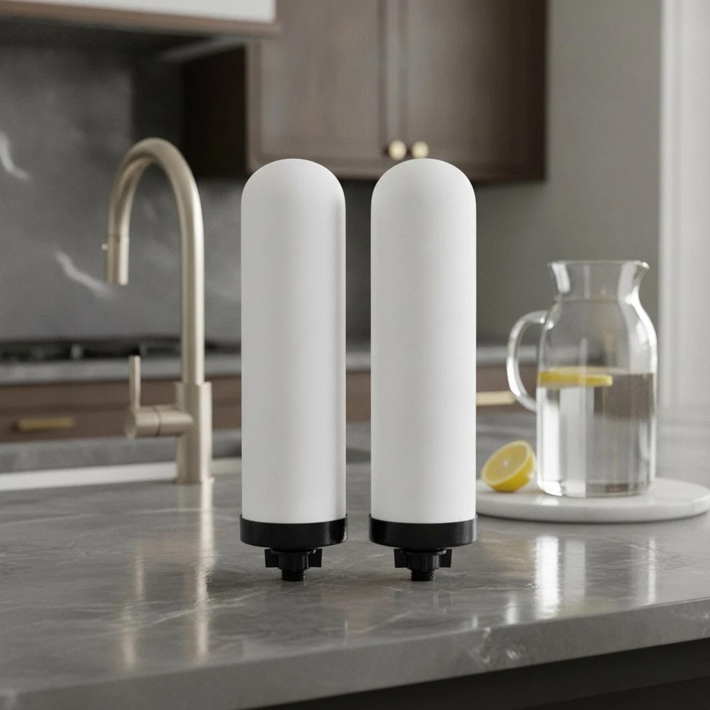 22 Ceramic Water Filter Candle 7″ Replacement for Gravity Water Filtratio