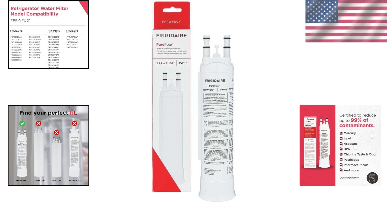 Brand New Water Filter 1 Count Plastic