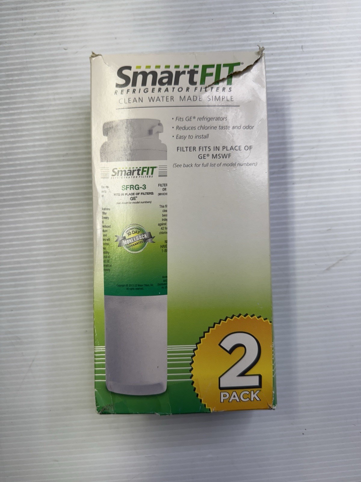 SmartFit Refrigerator Filters 2-Pack GE MSWF