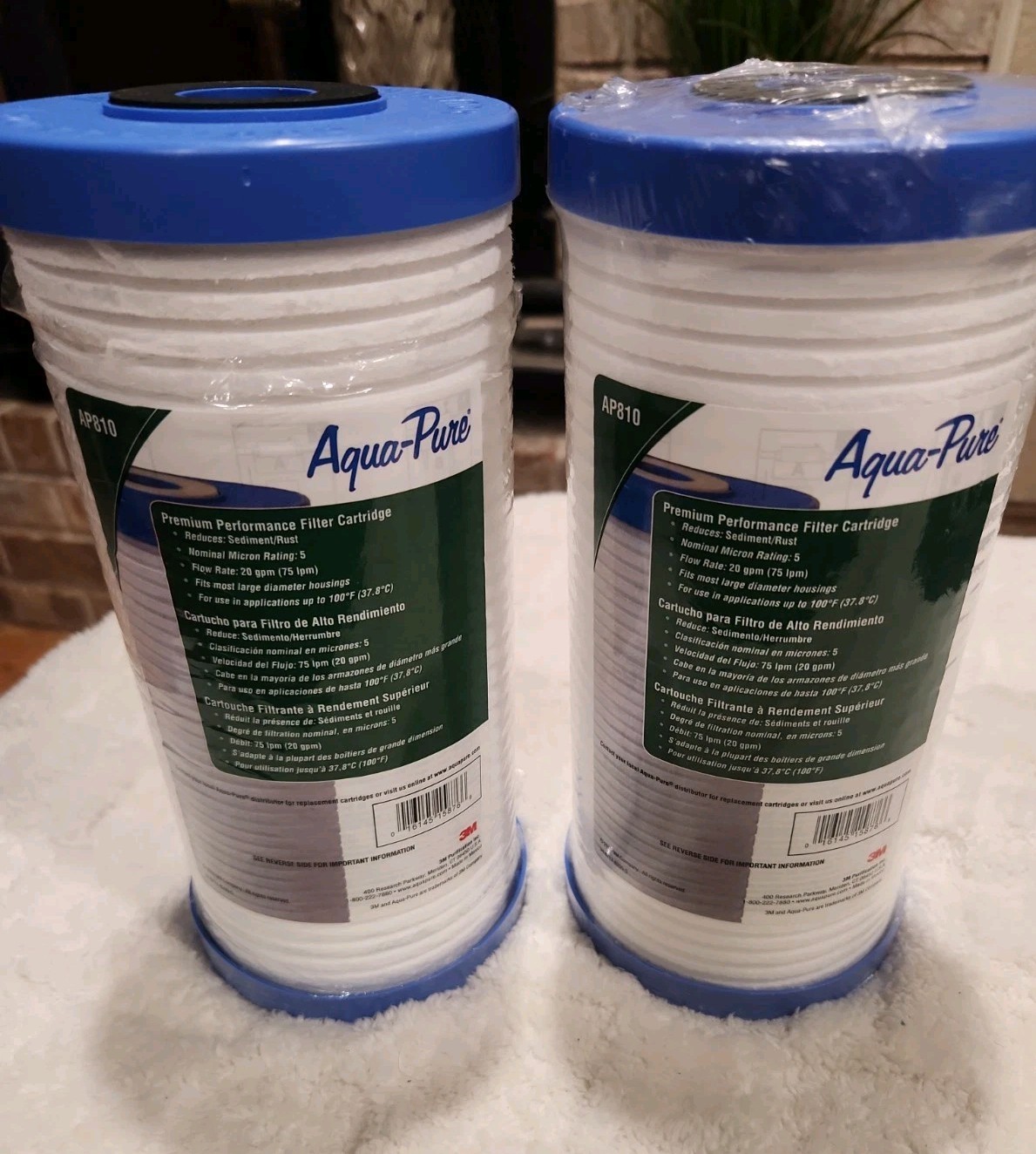 3M Aqua-Pure AP810 Whole House Water Filter Cartridge 5 Micron Sediment – X2