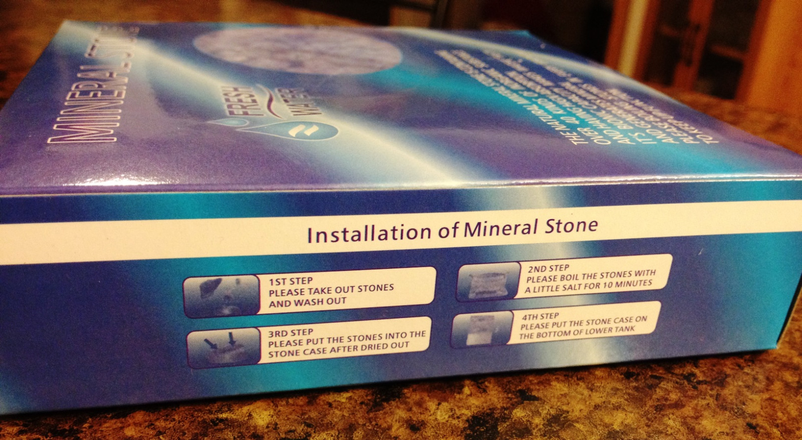 Countertop 4 Gallon 8 Stage Mineral Water Purifier System – BPA FREE