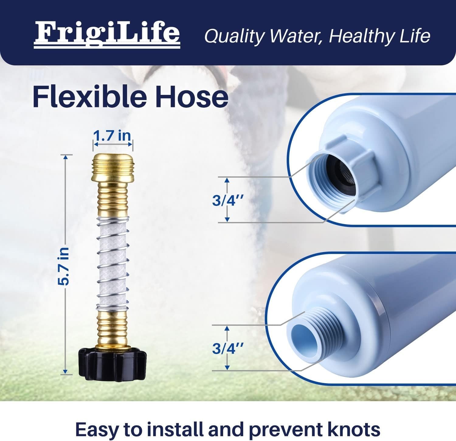 High-Efficiency Carbon Fiber RV Water Filters 2-Pack for Clean Drinking & Spa