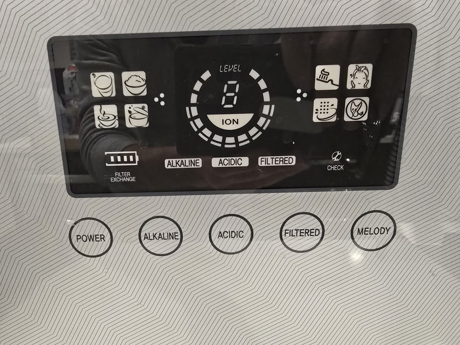 Hydrogen alkaline negative ion water purifier