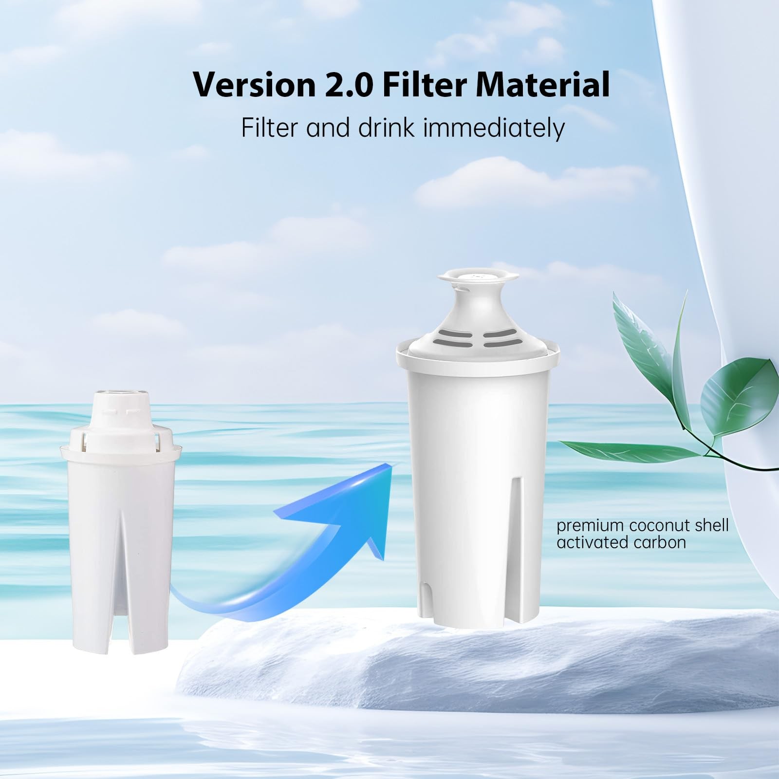 Replacement Filters for All Brita® Pitchers and Dispensers, Fits Brita® Class…