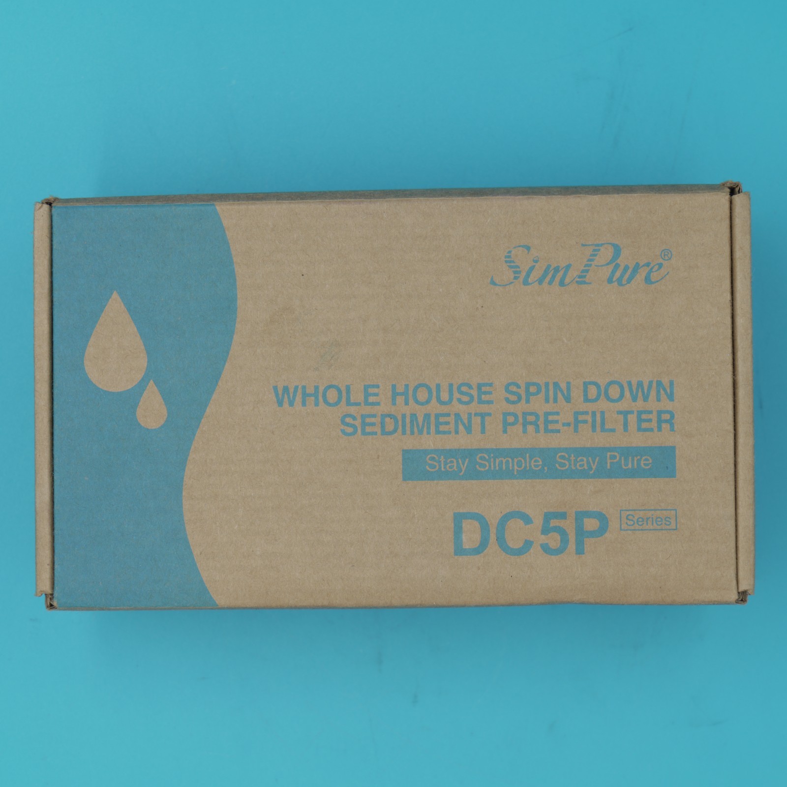 Simpure DC5P/40/200 Whole House Sediment Water Filter