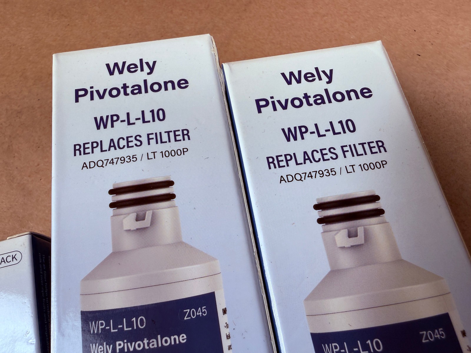 For LT1000P ADQ747935 2 PACK Refresh Refrigerator Ice Water Filter + Charcoal