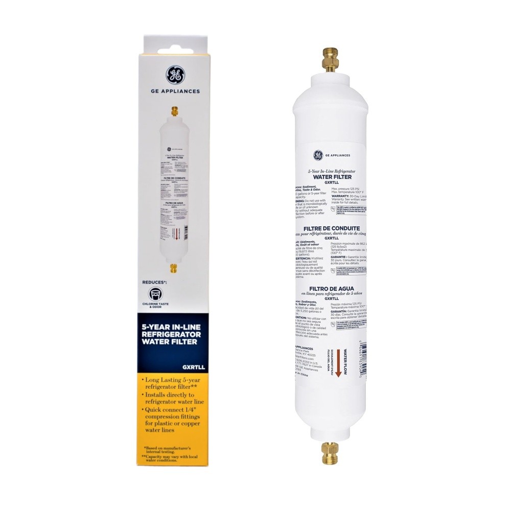 Pack of 1, GE Appliances GXRTLL 5-Year in-LINE Filtration System Water Filter